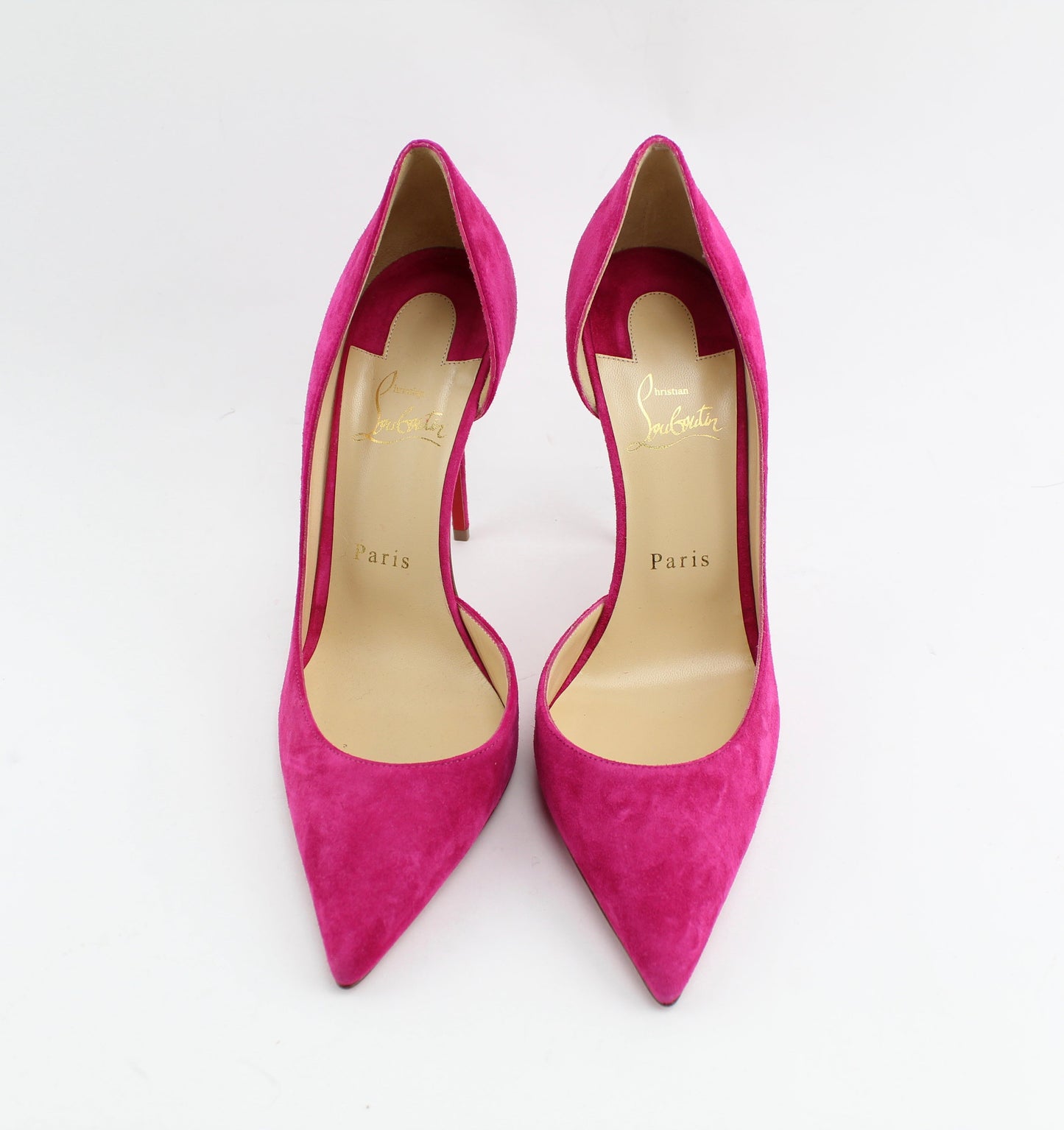 CHRISTIAN LOUBOUTIN IRIZA ROSA 100mm SIZE 39