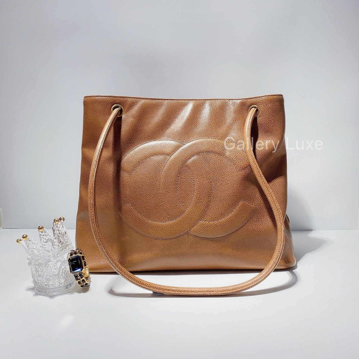 No.2322-Chanel Vintage Caviar Shoulder Bag