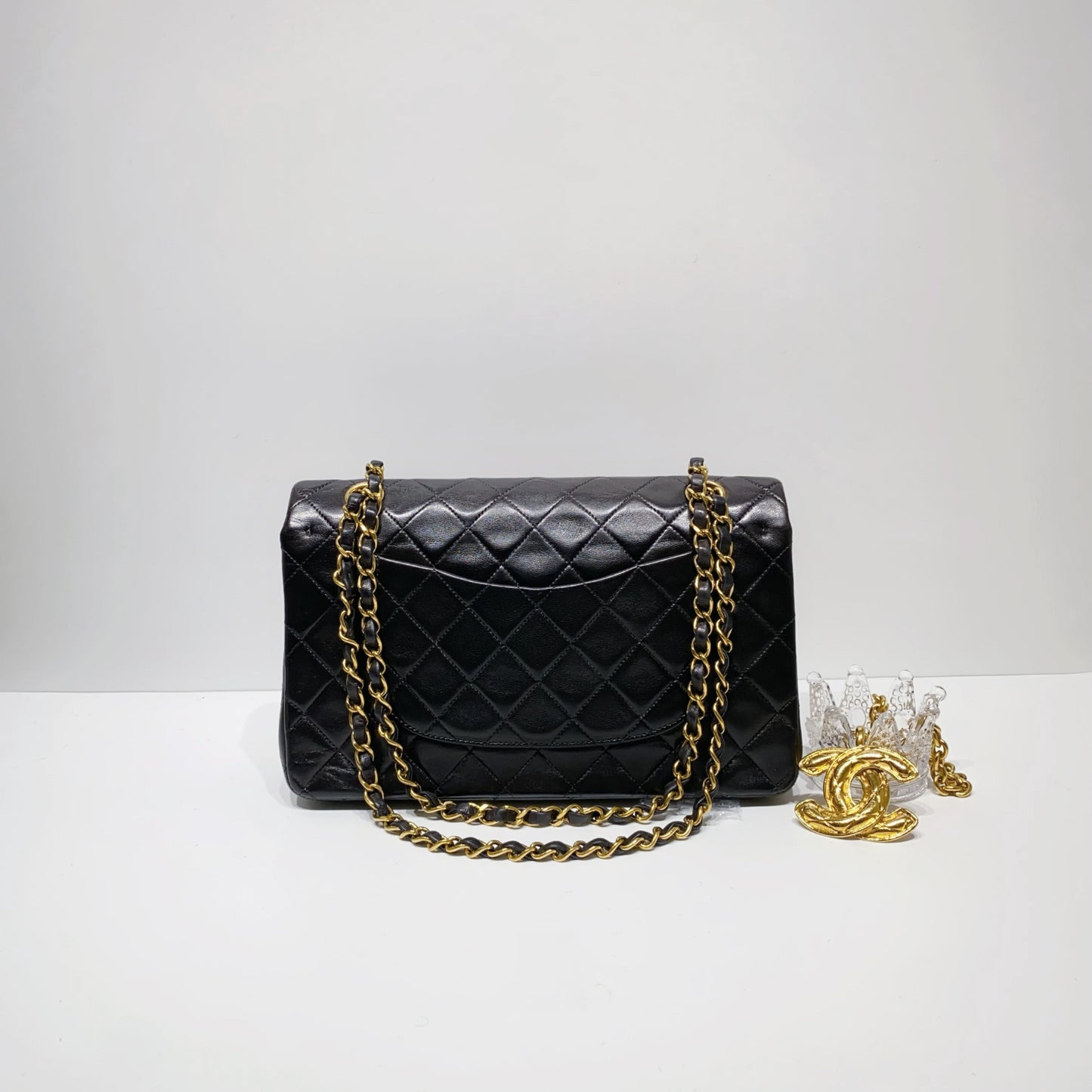 No.3603-Chanel Vintage Lambskin Classic Flap 25cm