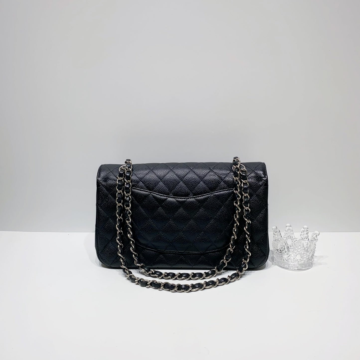 No.3821-Chanel Caviar Timeless Classic Flap Bag 25cm