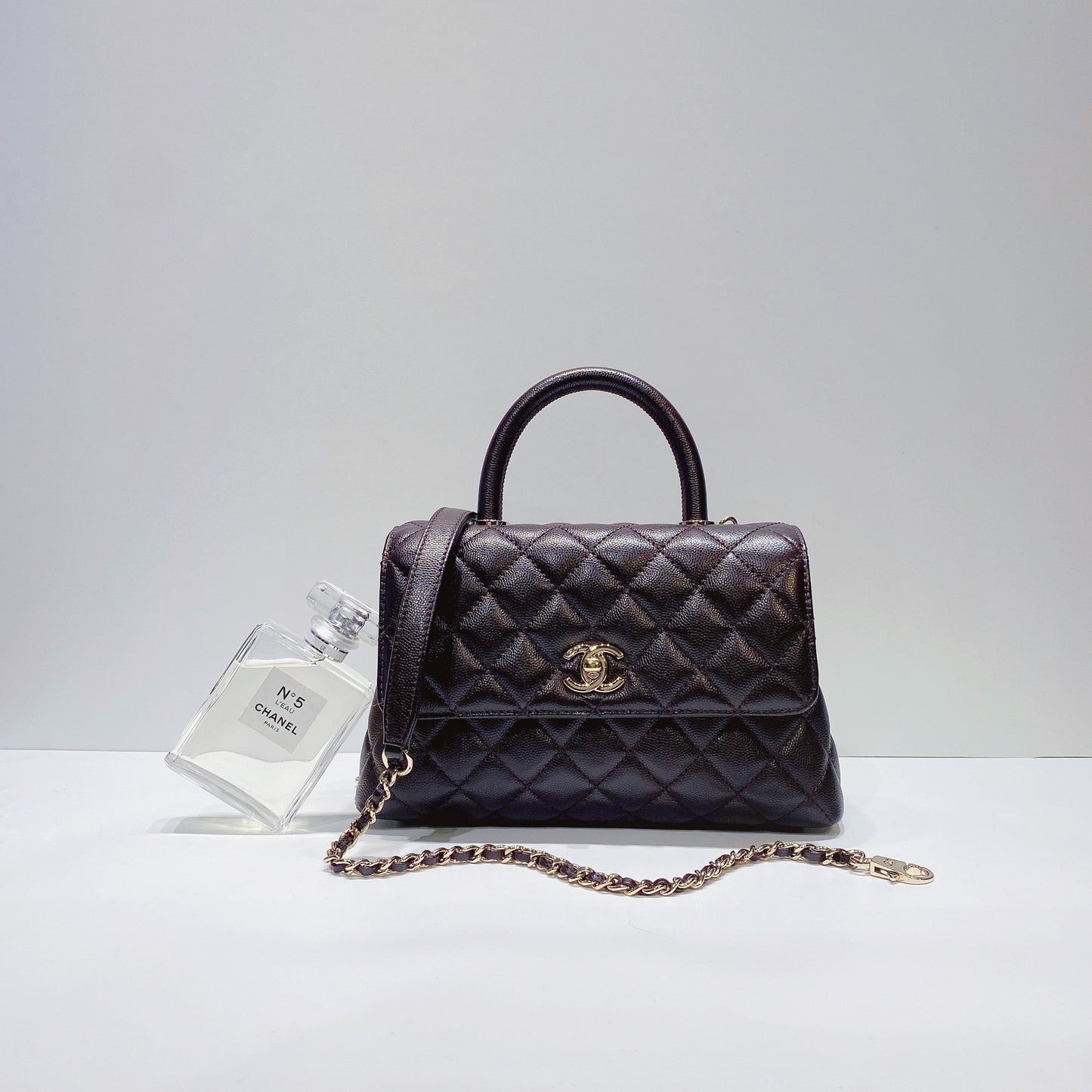 No.3602-Chanel Caviar Small Coco Handle