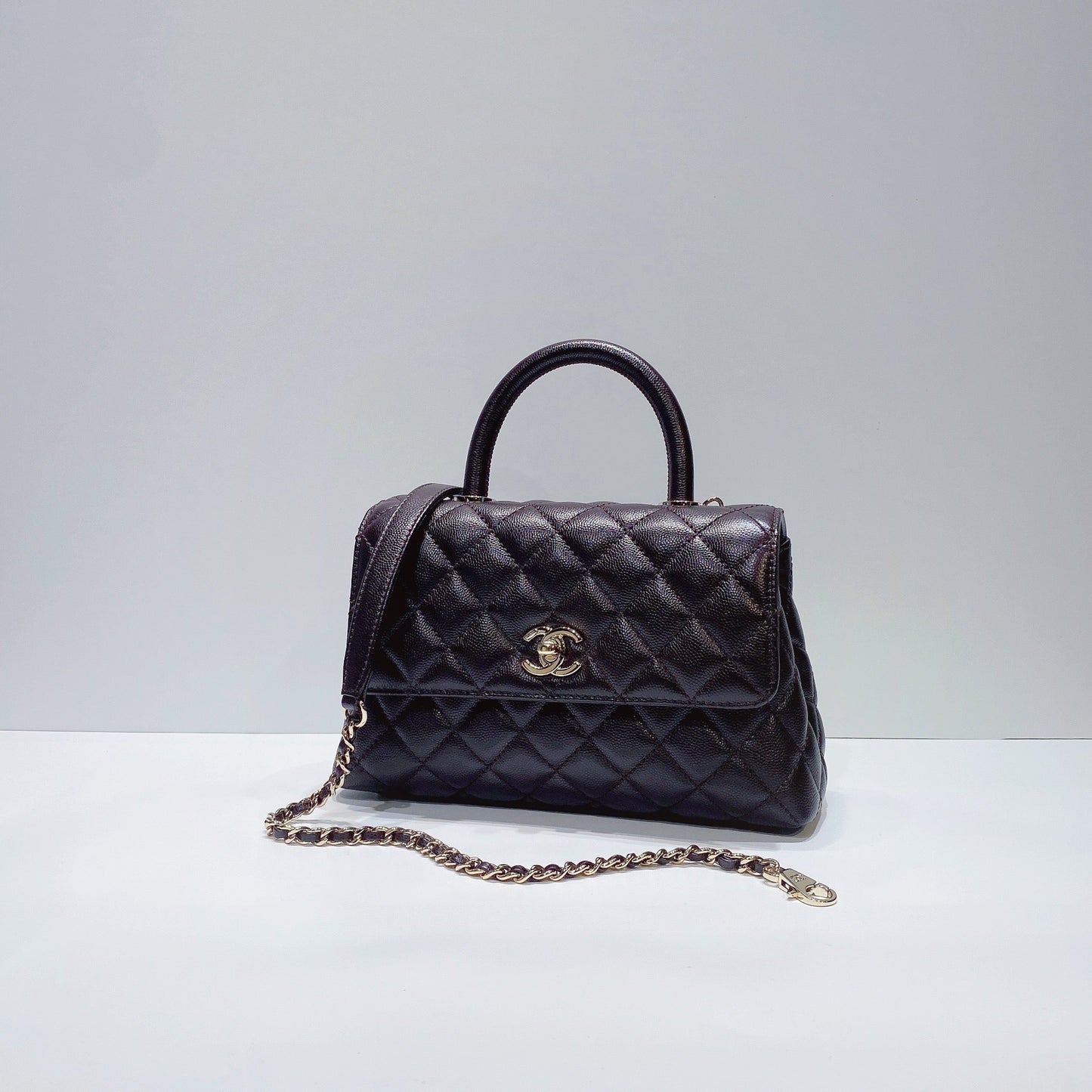 No.3602-Chanel Caviar Small Coco Handle
