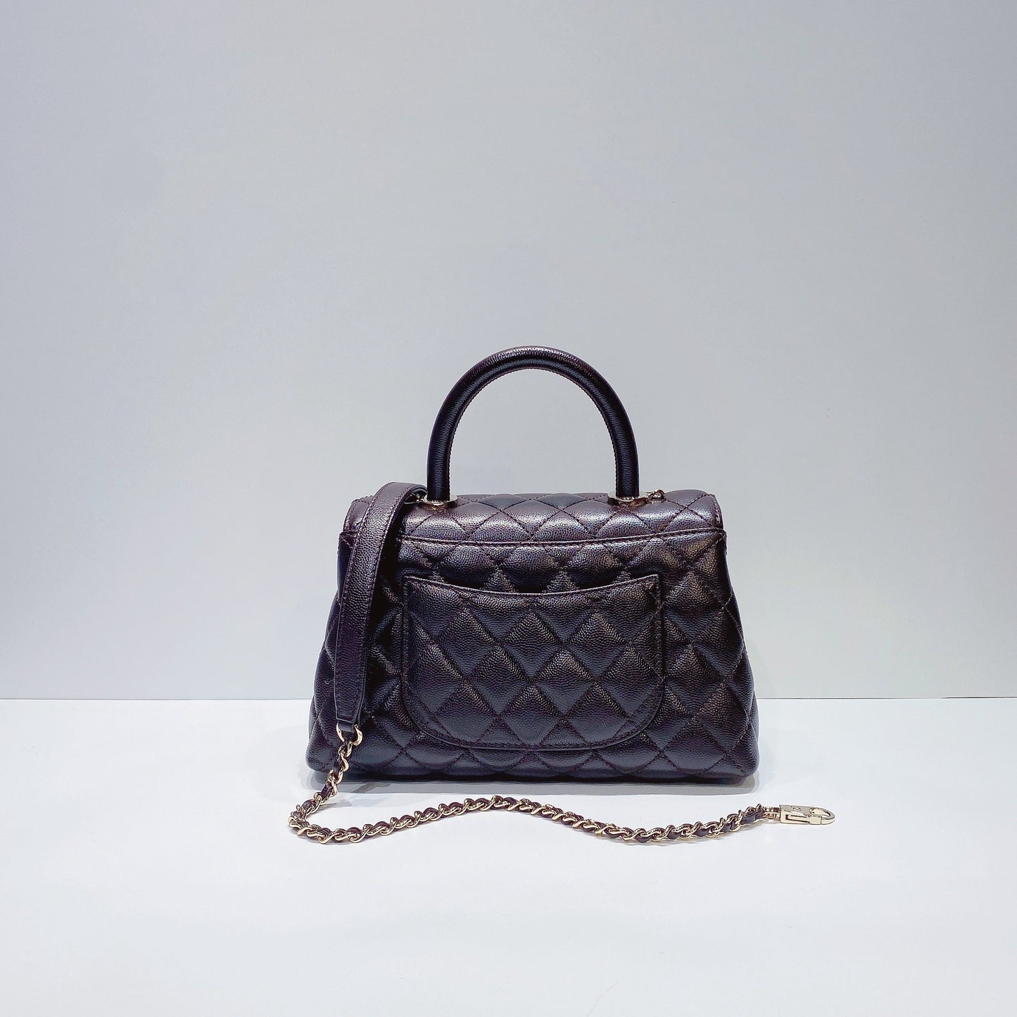 No.3602-Chanel Caviar Small Coco Handle