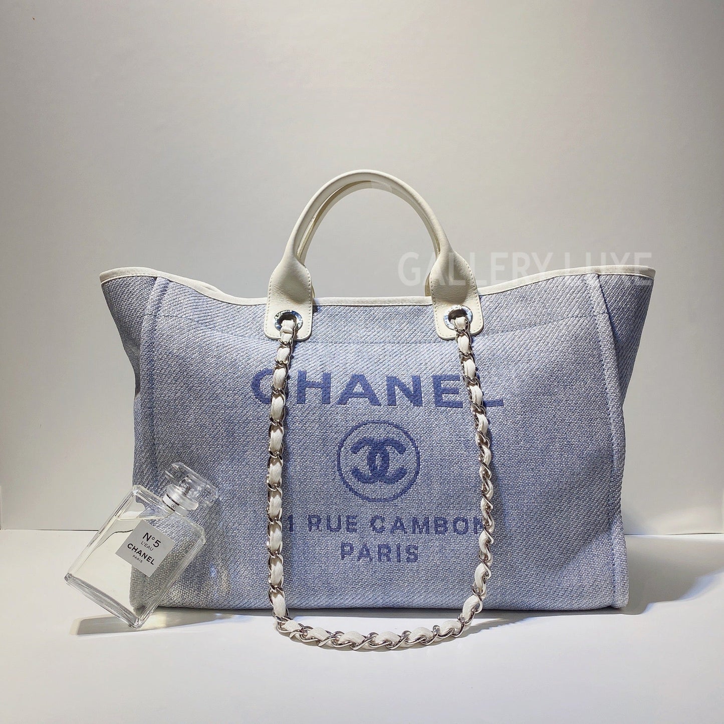 No.3067-Chanel Deauville Tote Bag