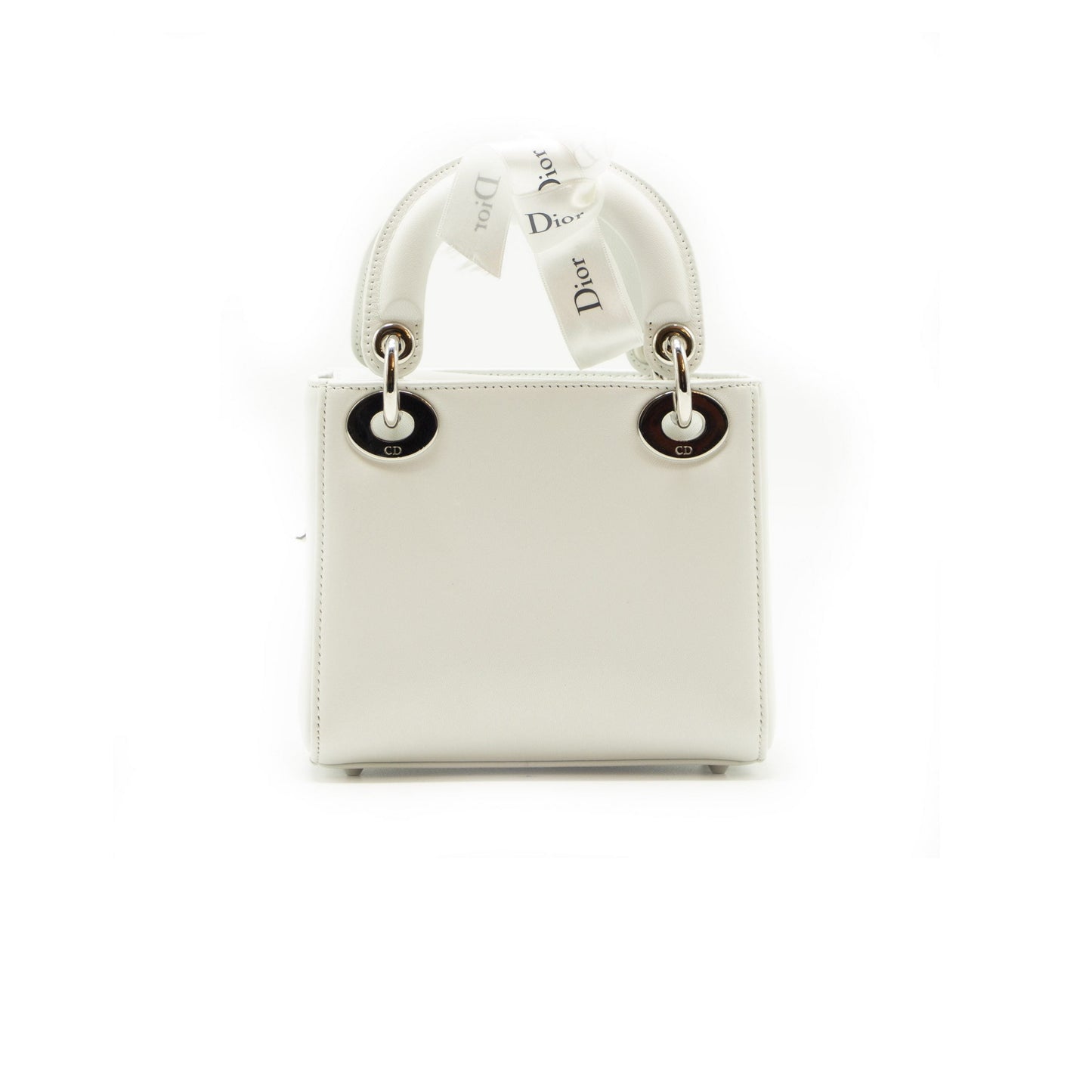 Luxury Dior White  Animal Embroidery Limited Edition Mini Lady Luxury Dior Tote