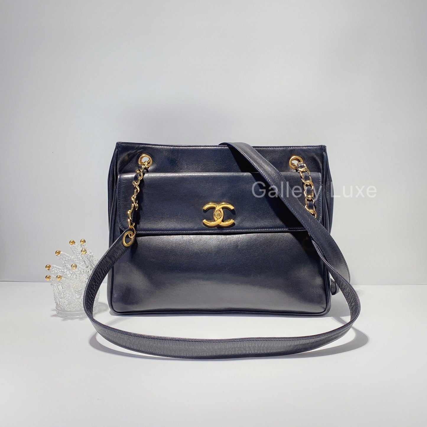 No.2174-Chanel Vintage Tote Shoulder Bag