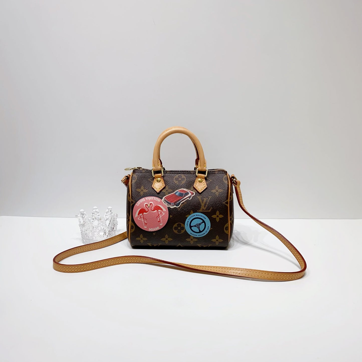 No.4029-Louis Vuitton Monogram World Tour Nano Speedy