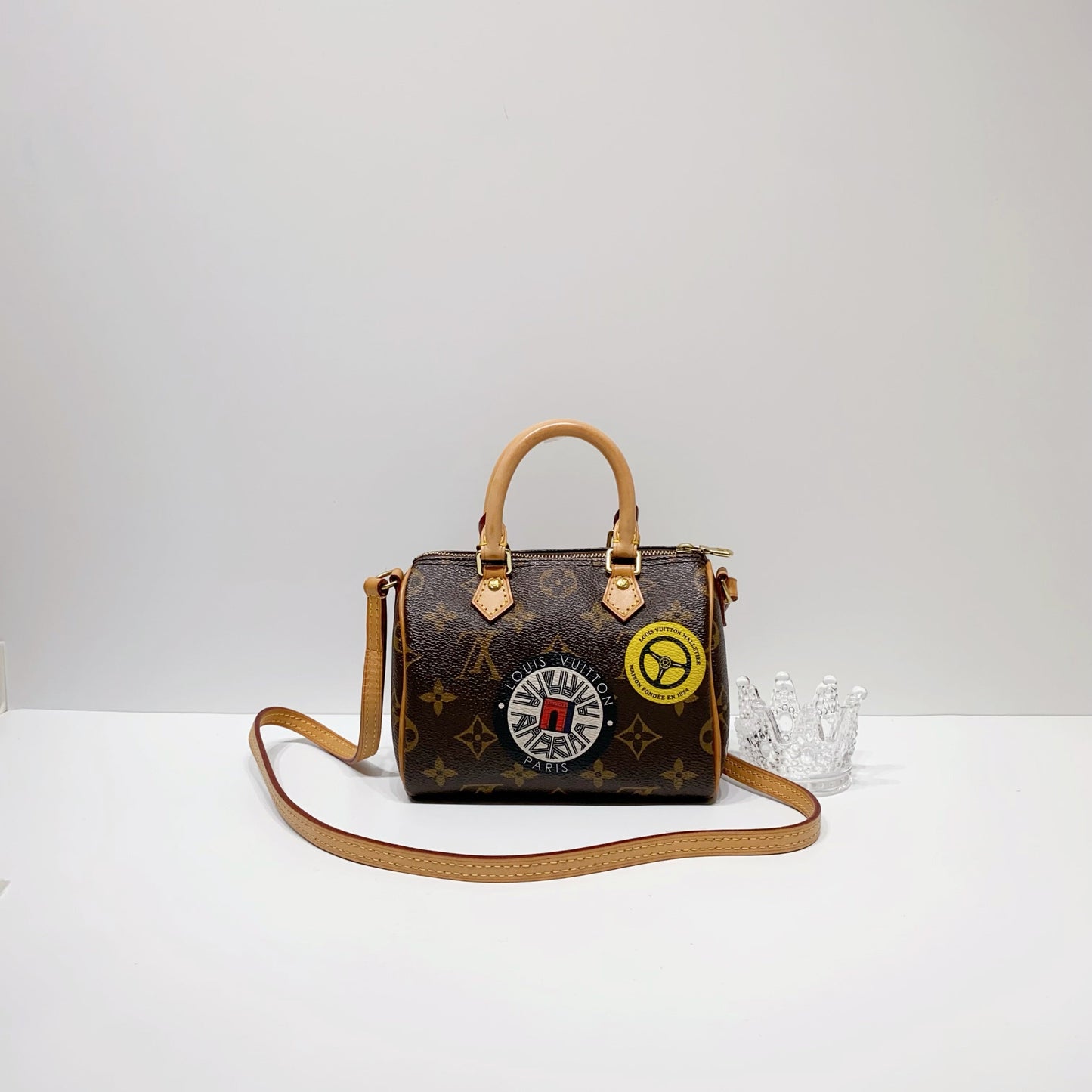 No.4029-Louis Vuitton Monogram World Tour Nano Speedy