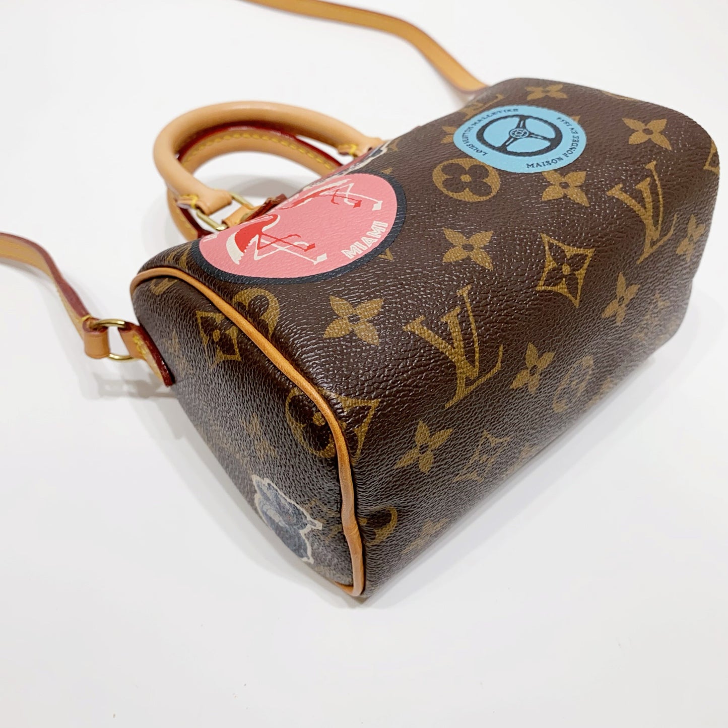 No.4029-Louis Vuitton Monogram World Tour Nano Speedy