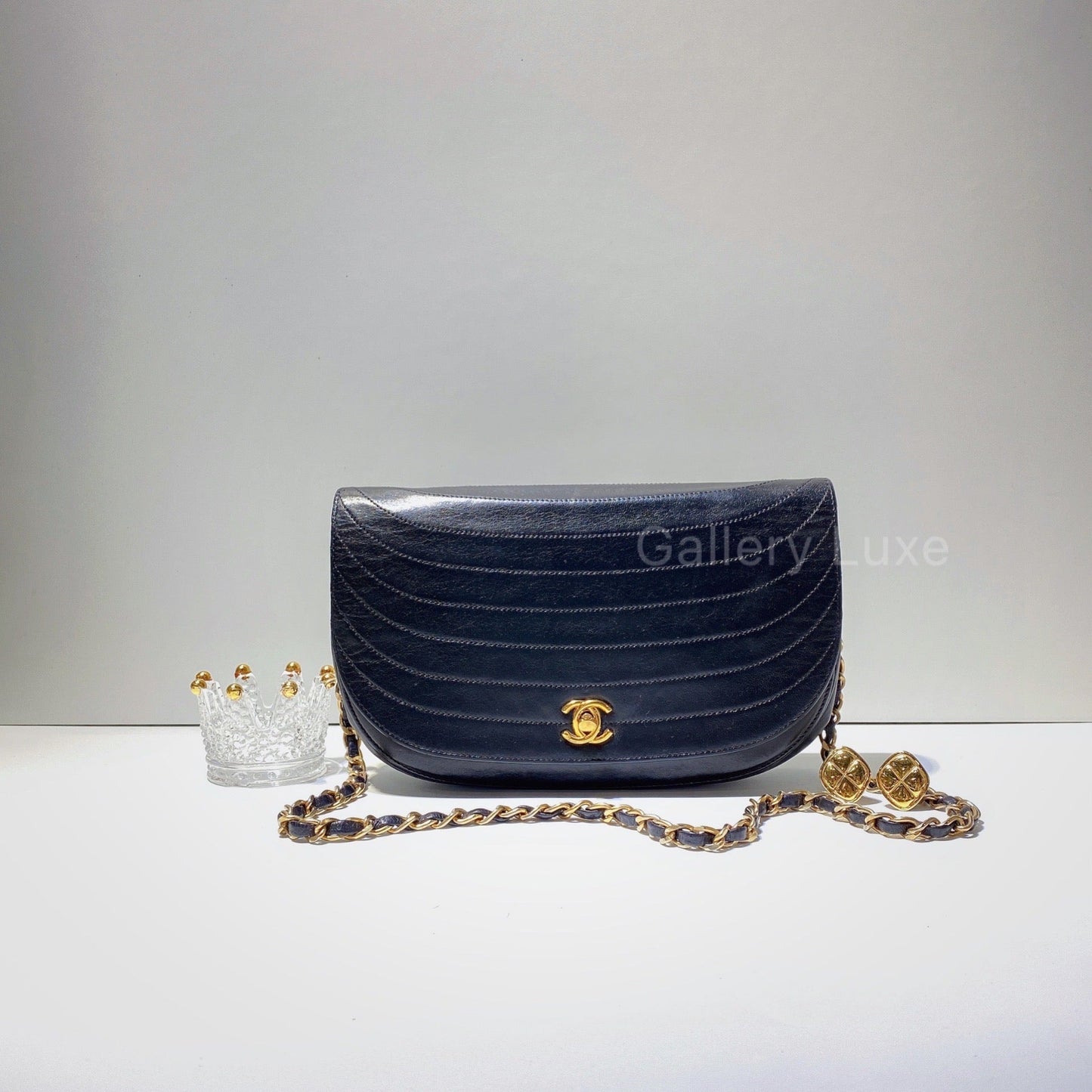 No.2747-Chanel Vintage Lambskin Flap Bag