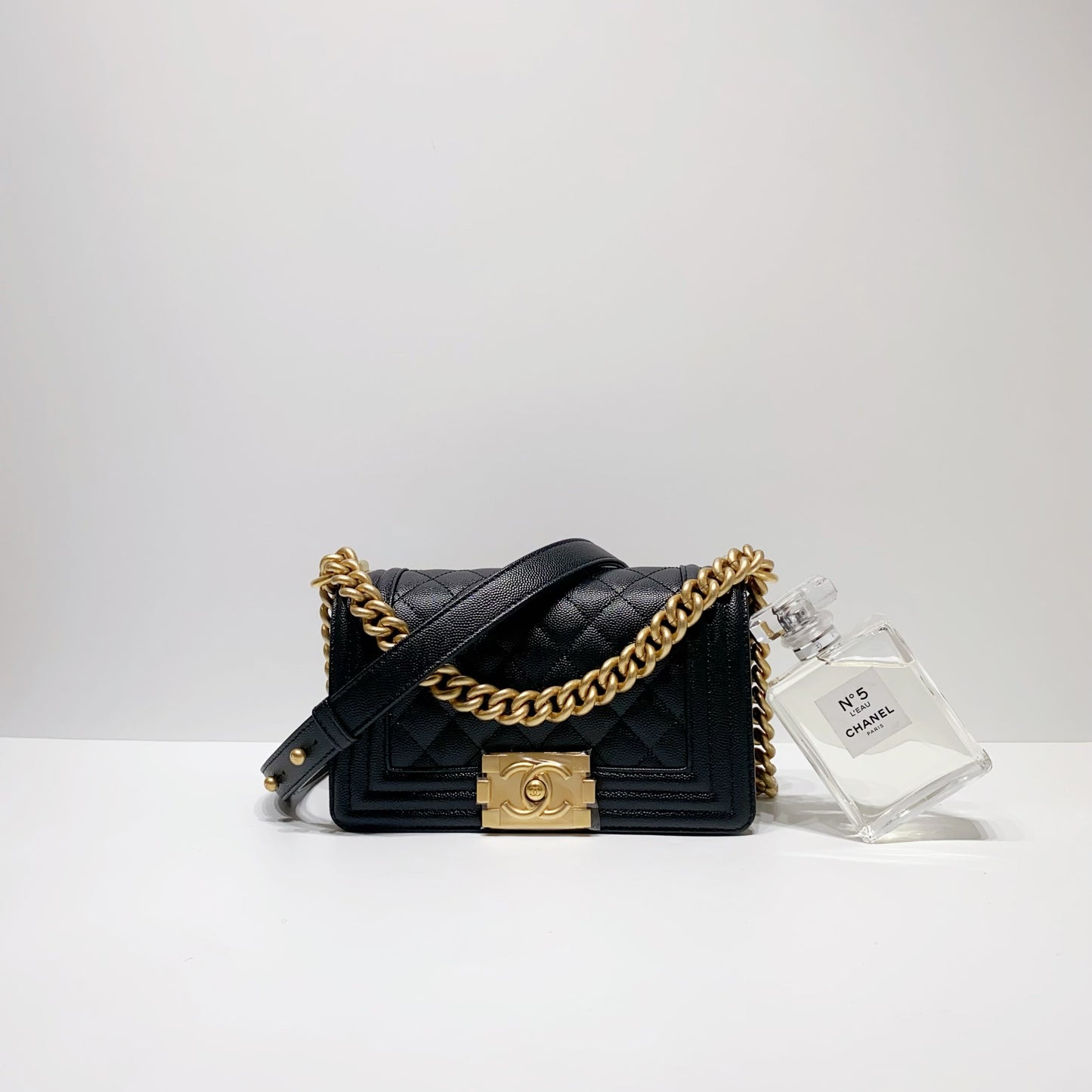 No.4094-Chanel Caviar Boy 20cm(Brand New / 全新貨品)