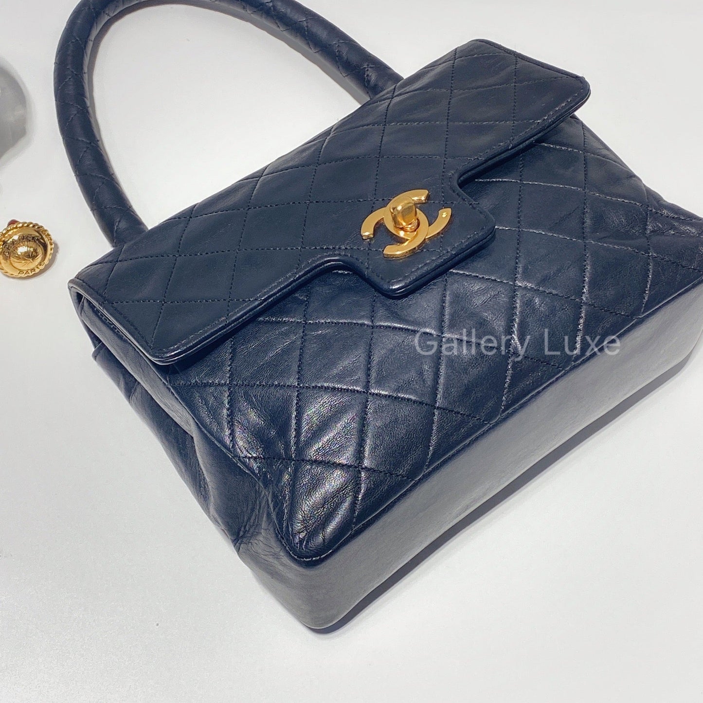 No.2049-Chanel Vintage Top Handle Handbag
