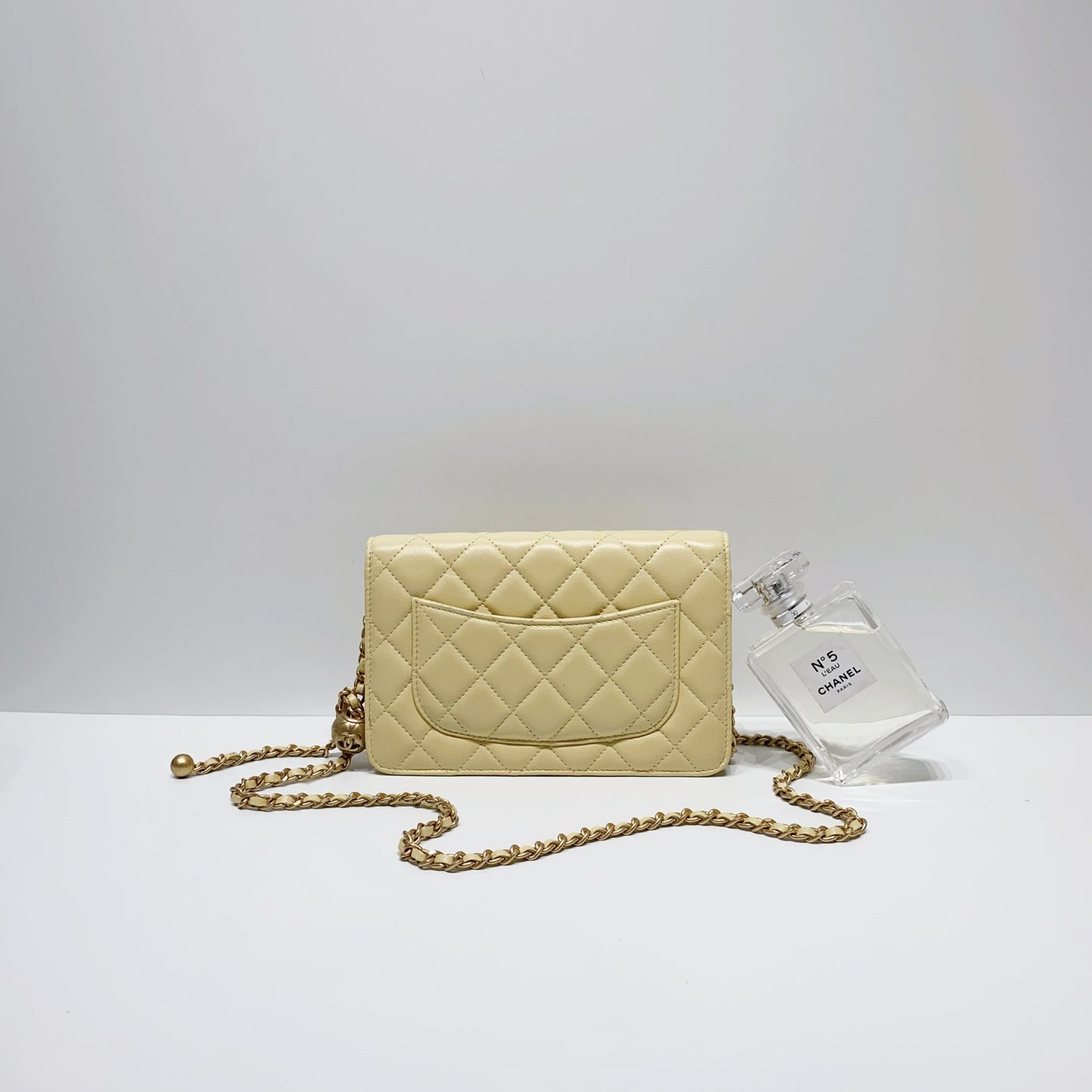 No.4033-Chanel Pearl Crush Wallet On Chain