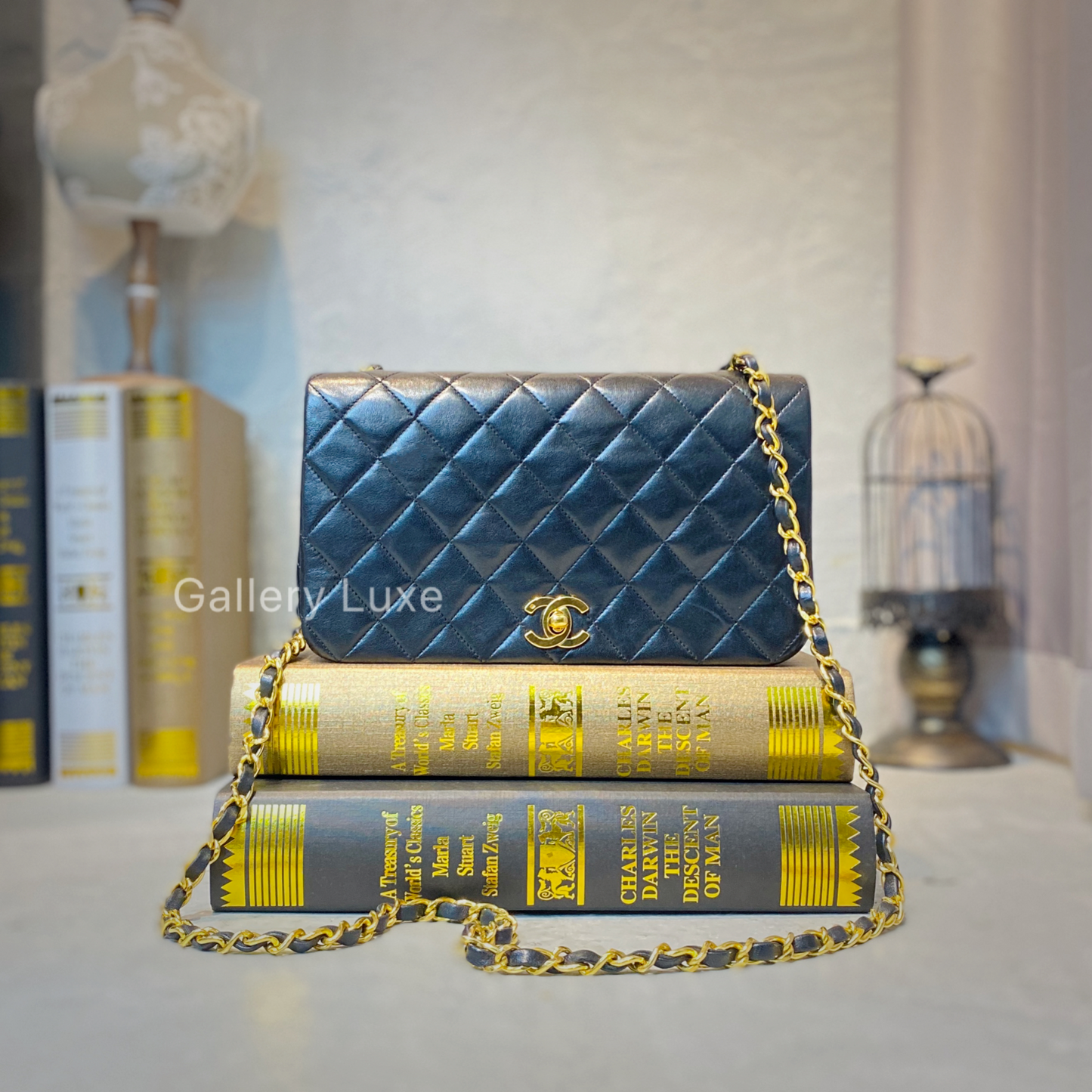 No.2094-Chanel Vintage Flap Bag