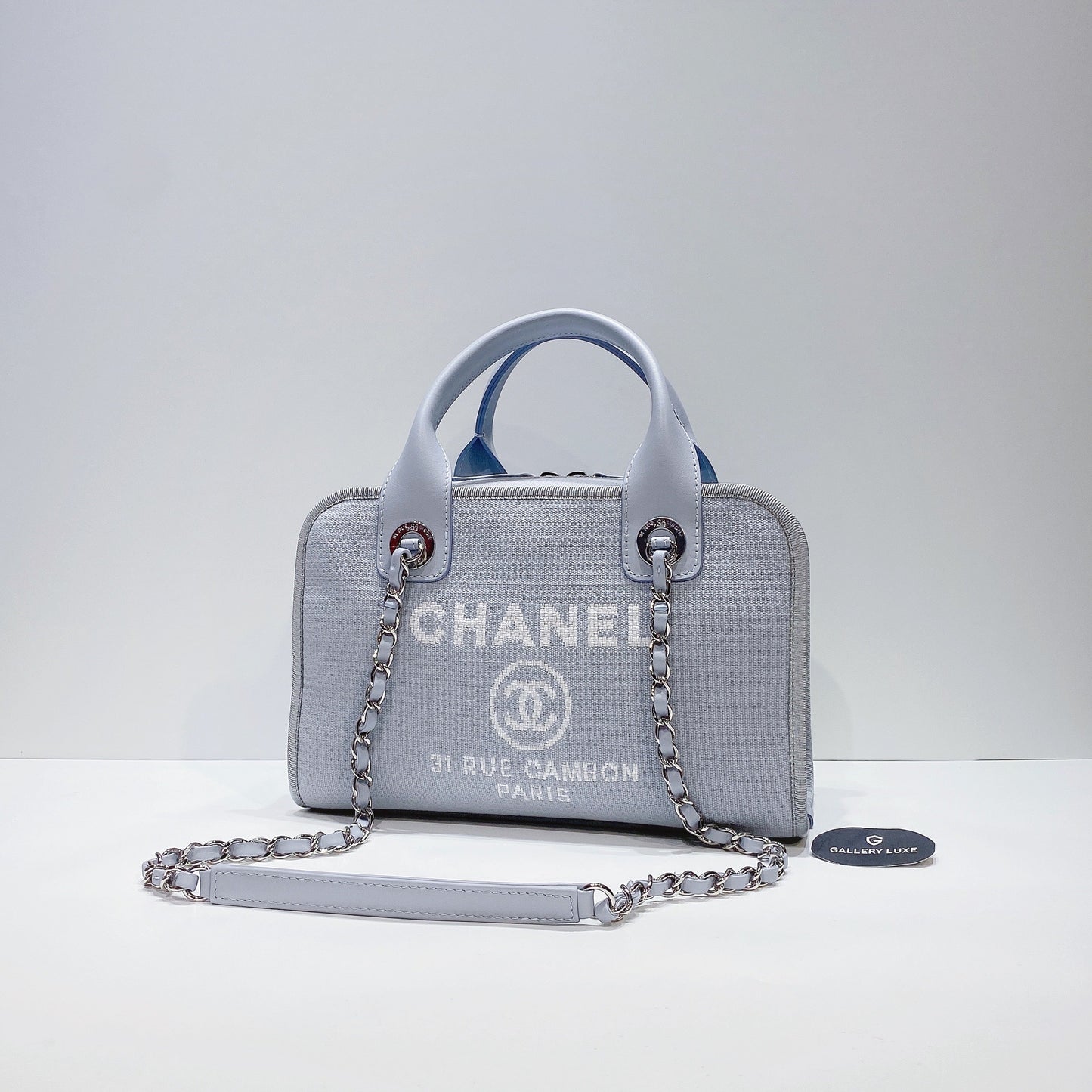 No.001347-1-Chanel Deauville Bowling Bag (Brand New / 全新貨品)