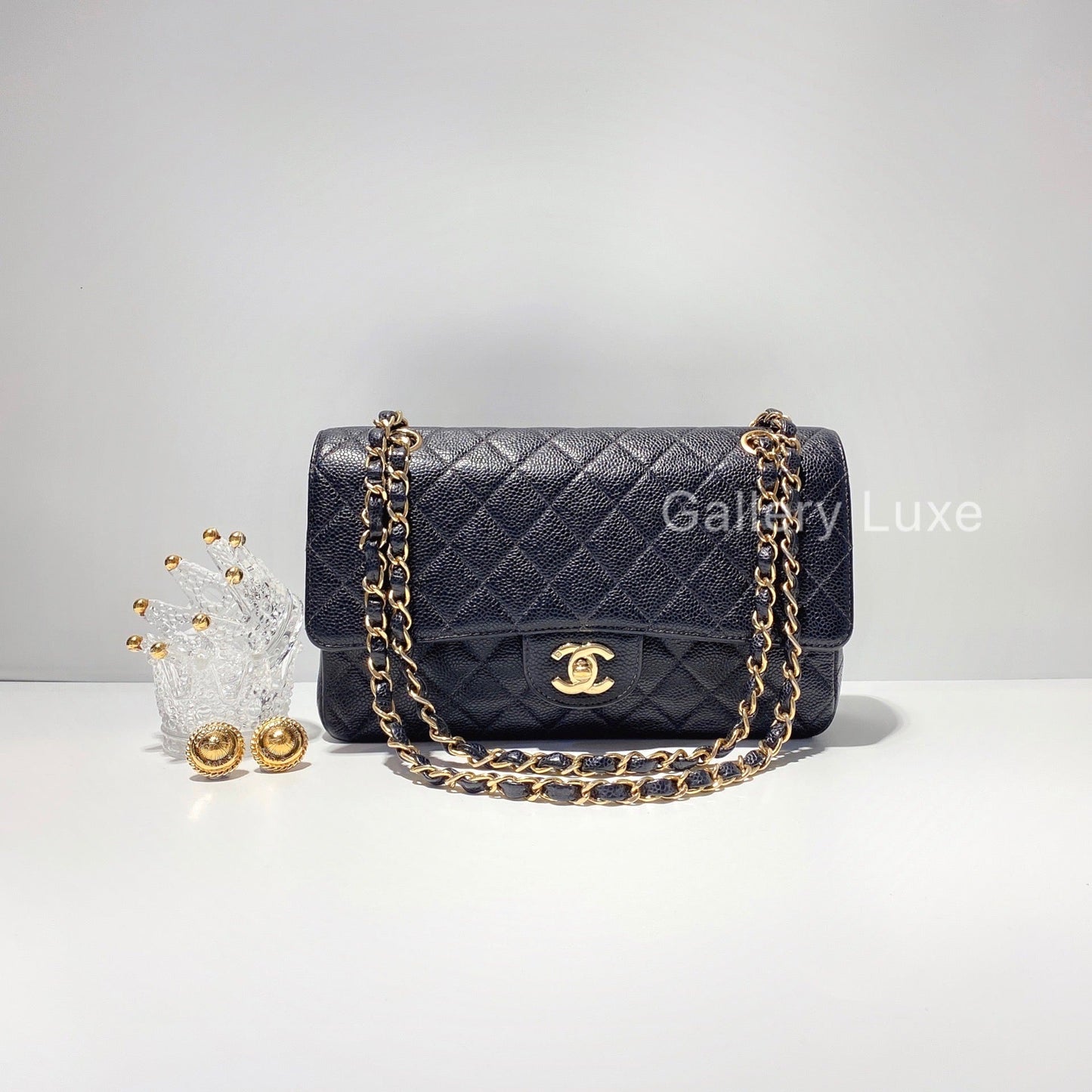 No.2301-Chanel Vintage Caviar Classic Flap 25cm
