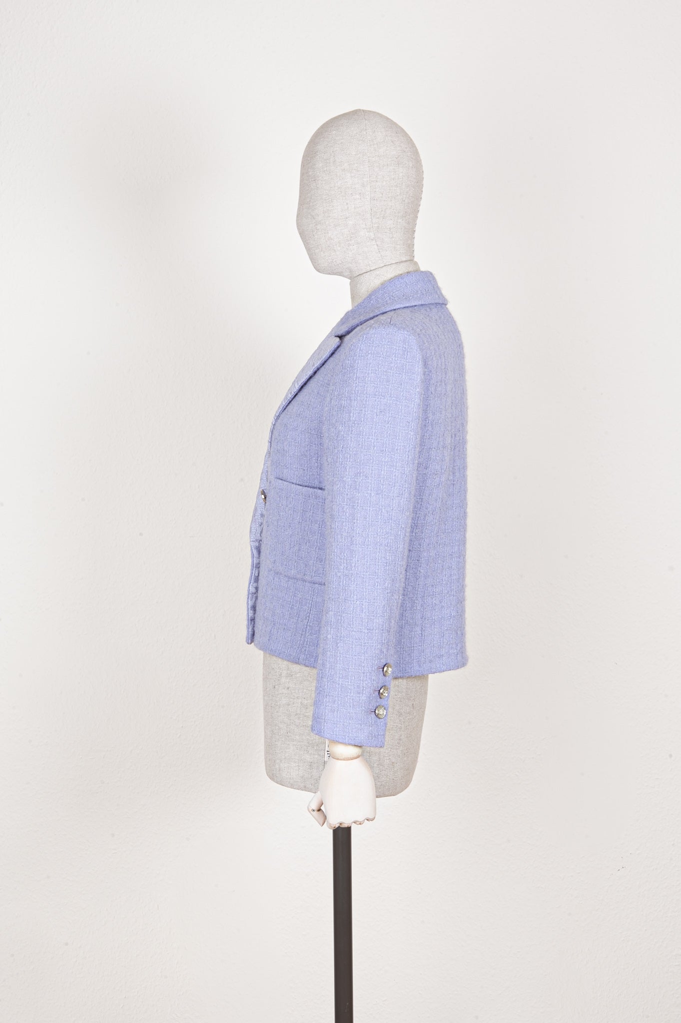 CHANEL Tweed Jacket FW21 Lavender