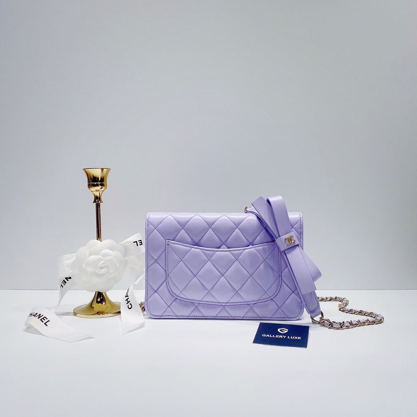 No.3486-Chanel Coco Bow Wallet On Chain (Brand New / 全新貨品)