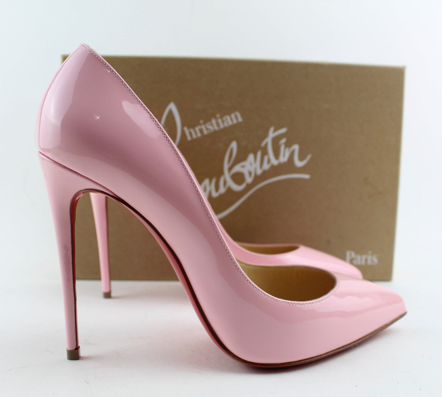 CHRISTIAN LOUBOUTIN PIGALLE FOLLIES 100MM SIZE 36.5