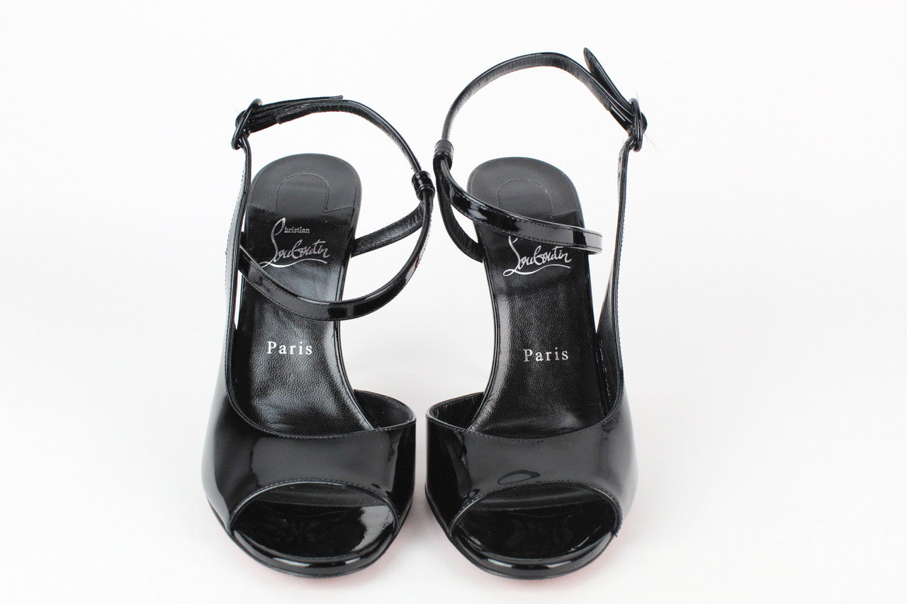 Christian Louboutin Patent So Jenlove in Black