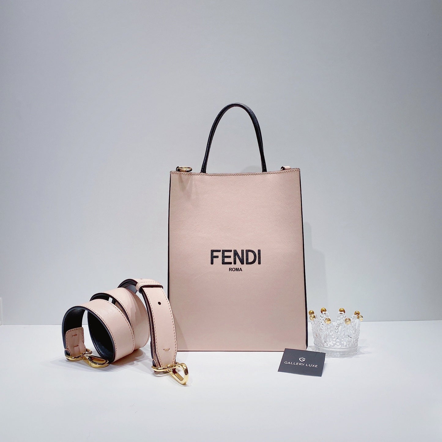 No.001327-3-Luxury FendiPacking Small Shopping Bag
