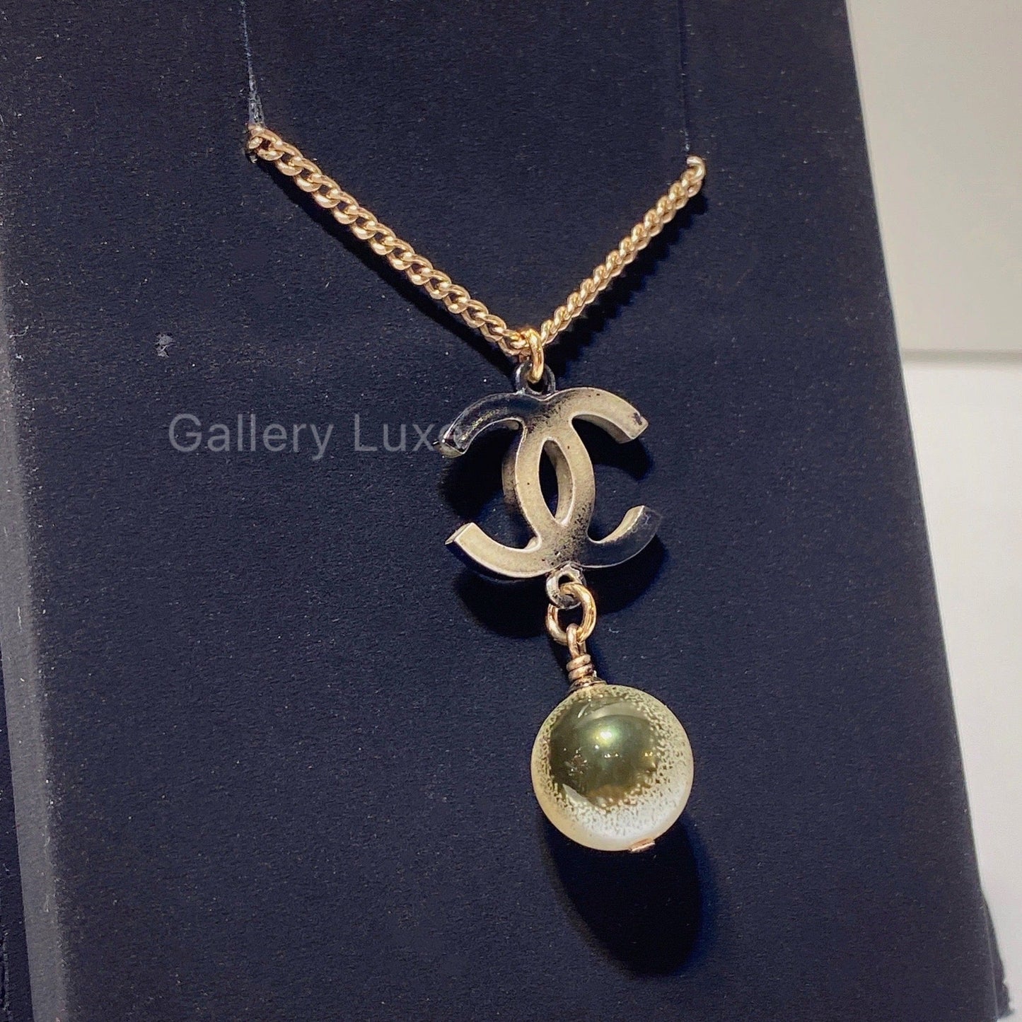 No.2727-Chanel Gradation Coco Mark Necklace