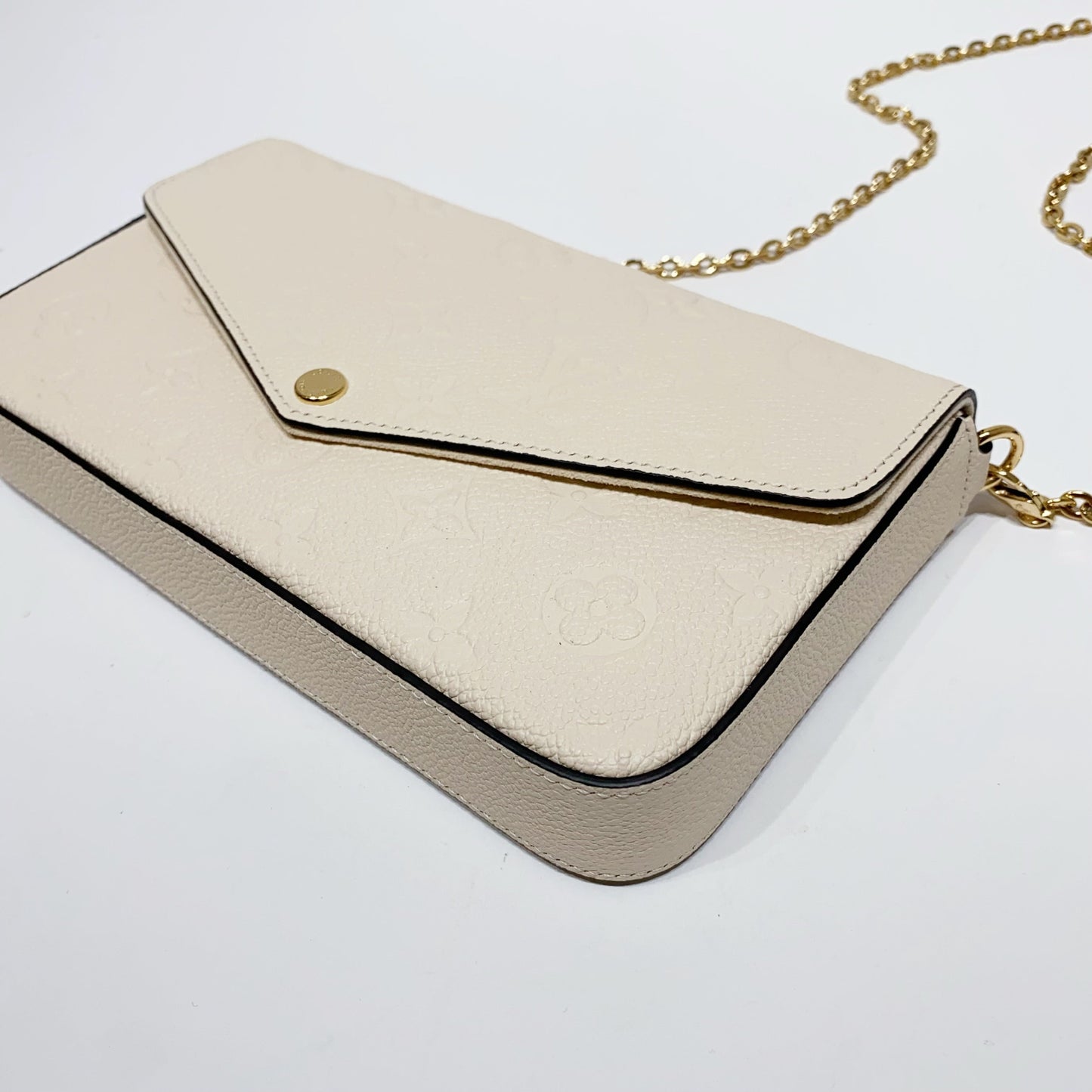 No.4079-Louis Vuitton Monogram Empreinte Pochette Felicie (Brand New / 全新貨品)