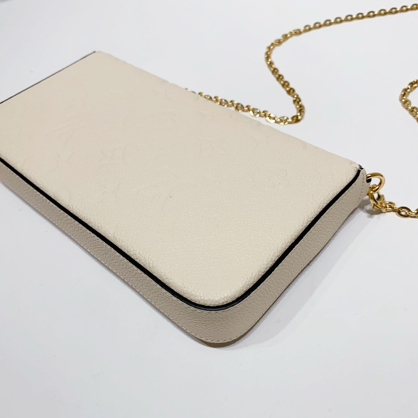 No.4079-Louis Vuitton Monogram Empreinte Pochette Felicie (Brand New / 全新貨品)