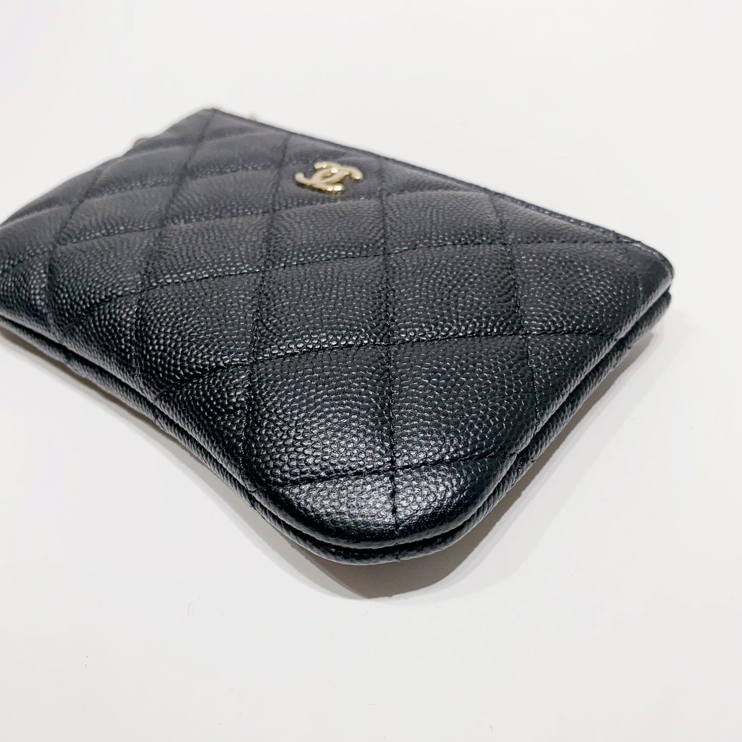 No.4075-Chanel Caviar Timeless Classic Mini O Case Pouch