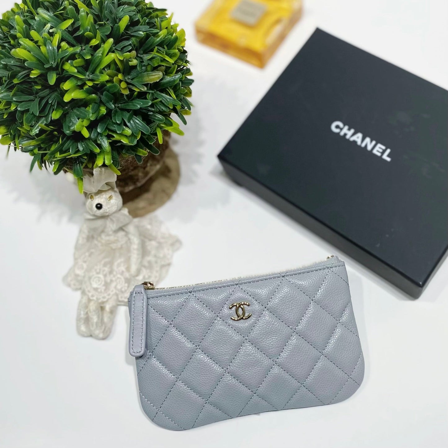 No.4322-Chanel Caviar Timeless Classic Mini O Case Pouch (Brand New / 全新貨品)