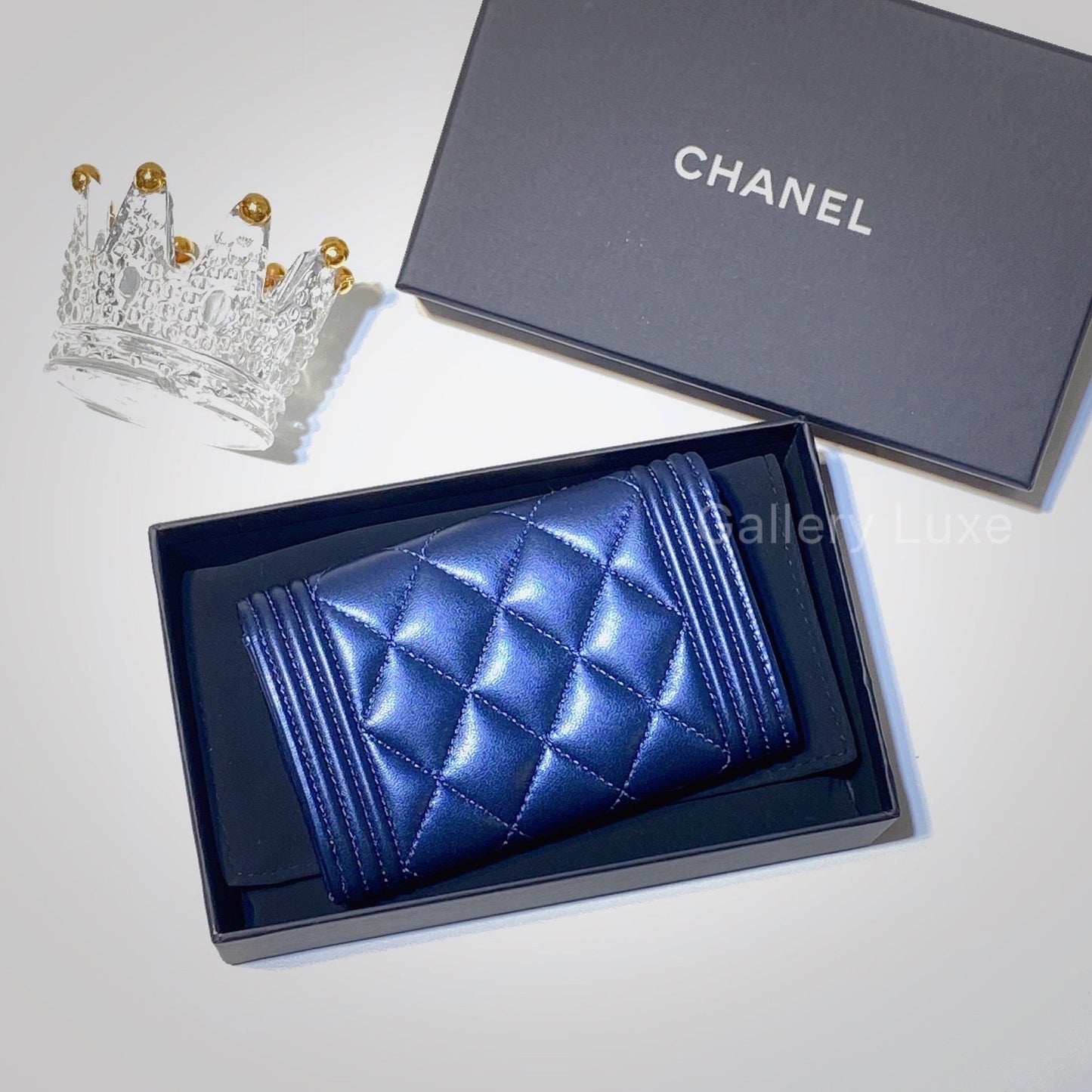 No.2774-Chanel Lambskin Boy Card Holder (Brand New / 全新)