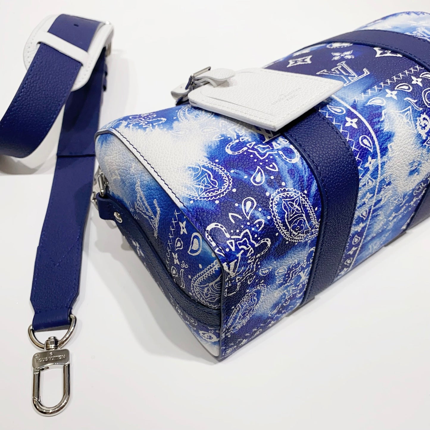 No.4081-Louis Vuitton Monogram Bandana City Keepall