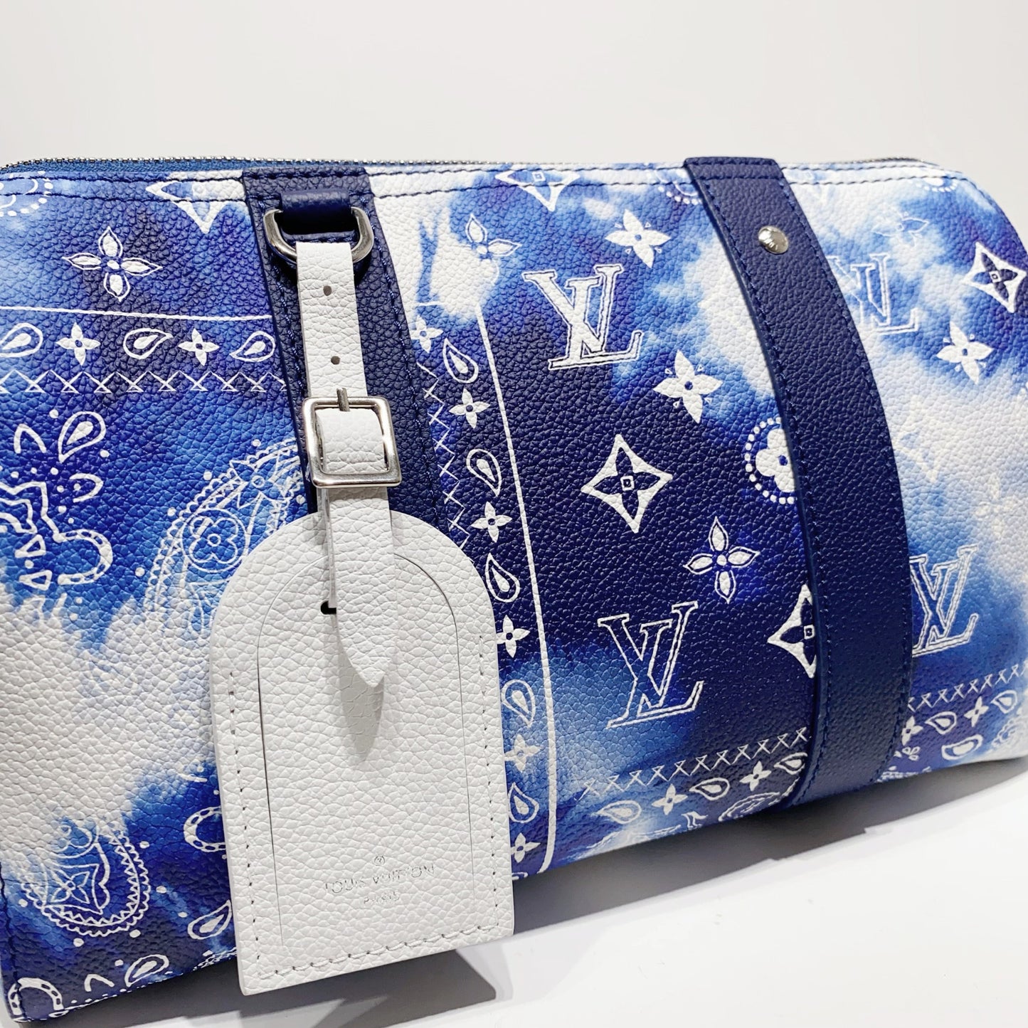 No.4081-Louis Vuitton Monogram Bandana City Keepall