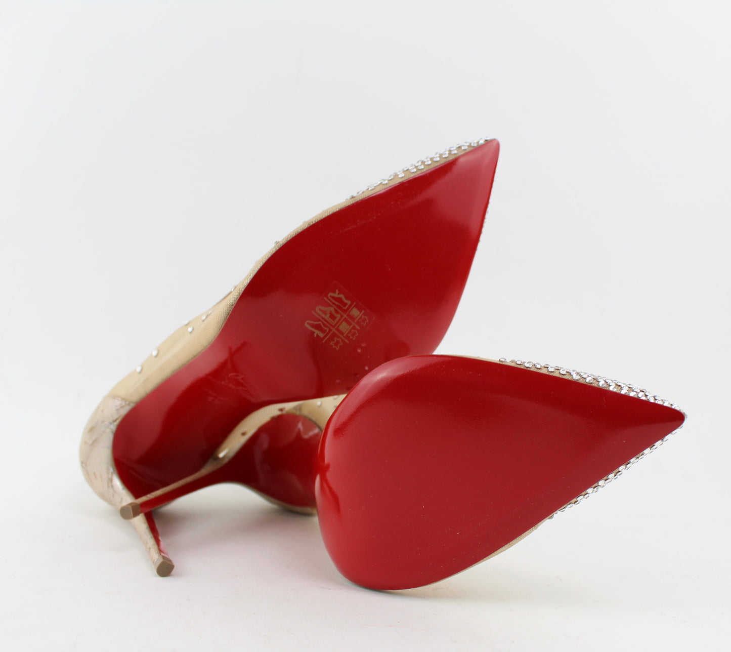 CHRISTIAN LOUBOUTIN FOLLIES STRASS