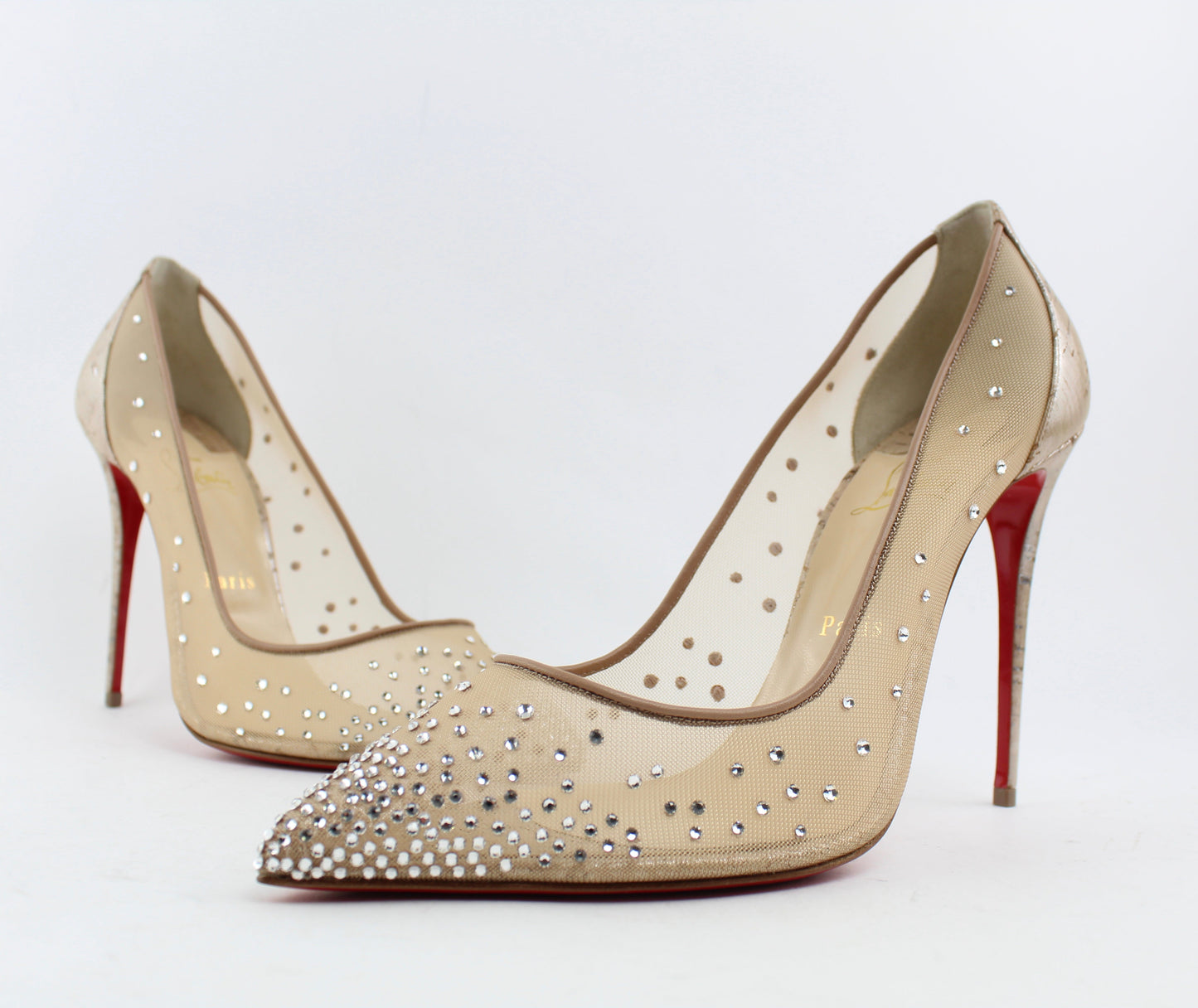 CHRISTIAN LOUBOUTIN FOLLIES STRASS