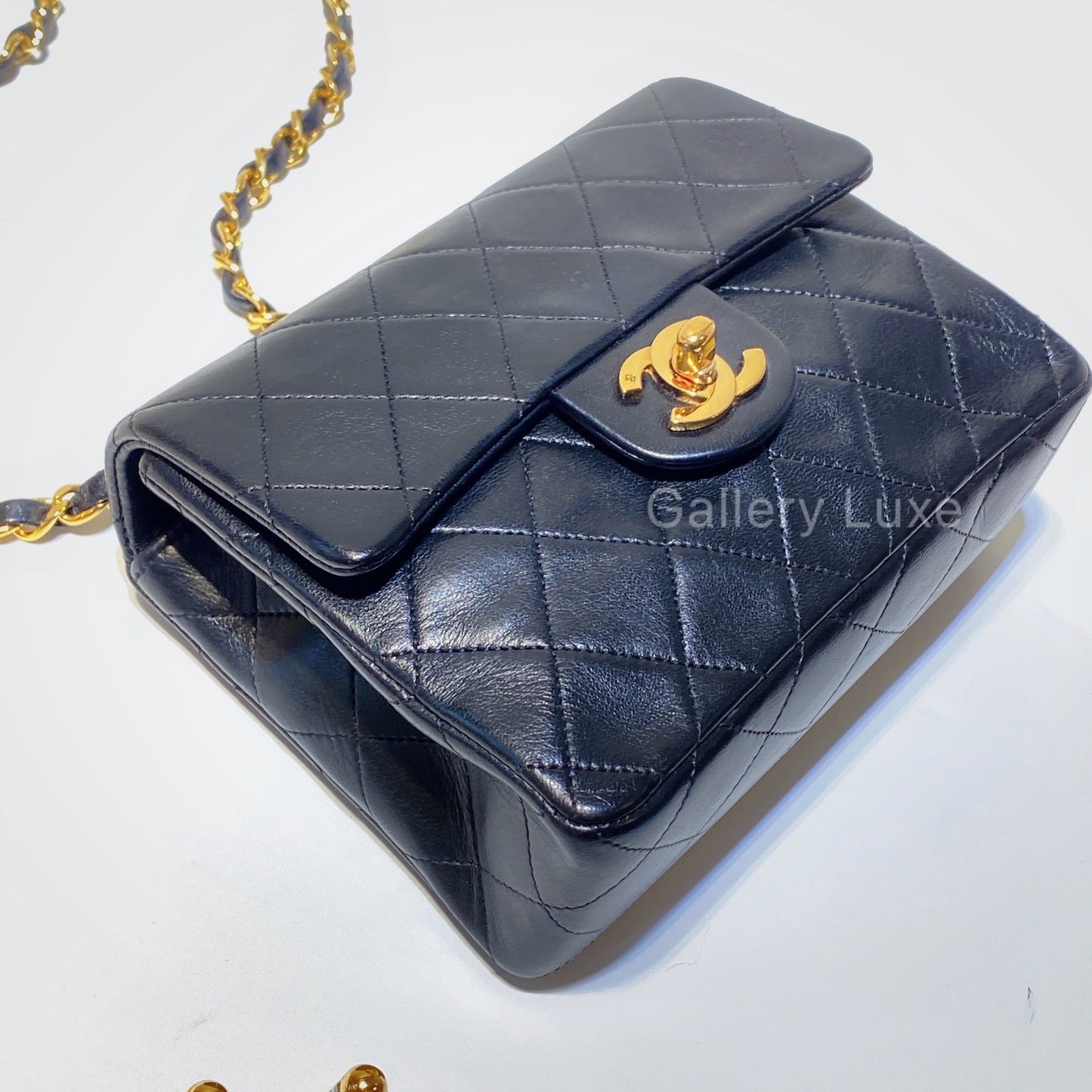 No.2776-Chanel Vintage Lambskin Classic Flap Mini 17cm
