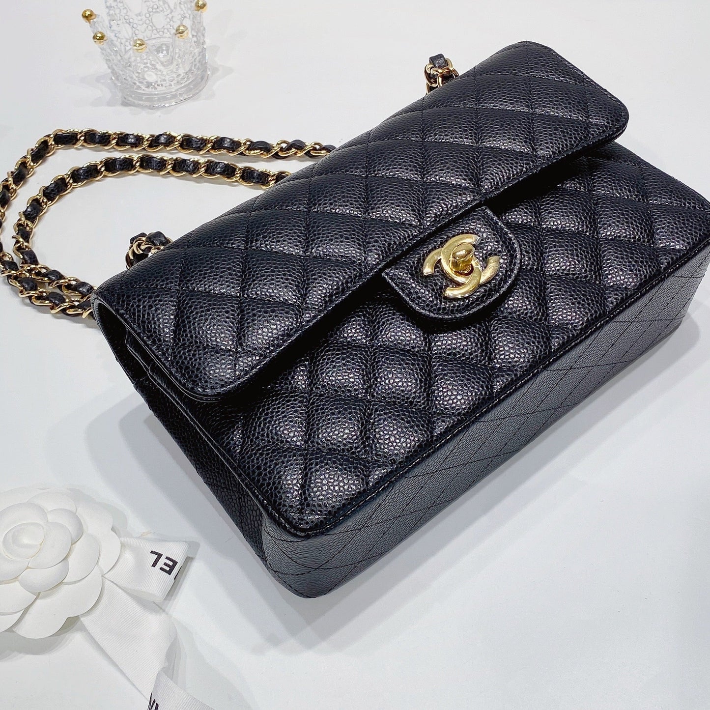 No.001329-Chanel Caviar Classic Flap Bag 23cm (Brand New / 全新貨品)