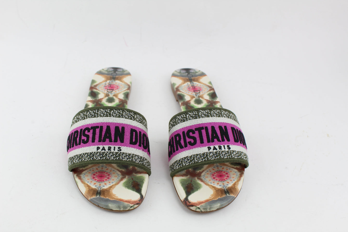 CHRISTIAN DIOR DWAY MULES size 37.5