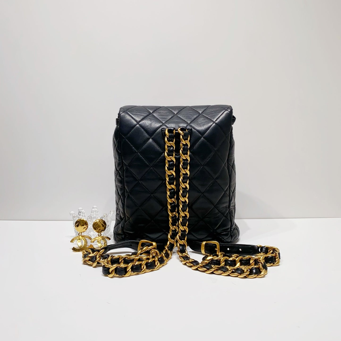 No.001628-Chanel Vintage Duma Backpack