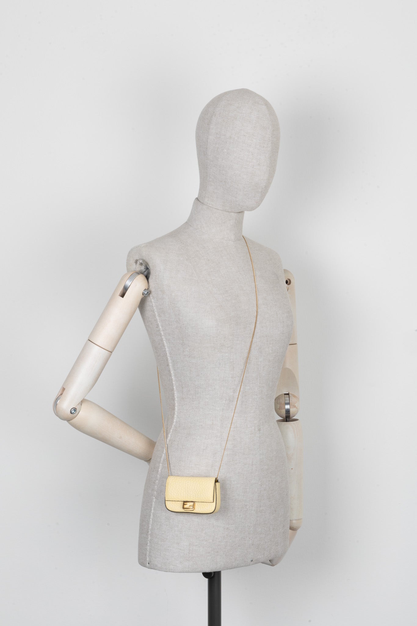 Luxury Fendi Nano Baguette Bag