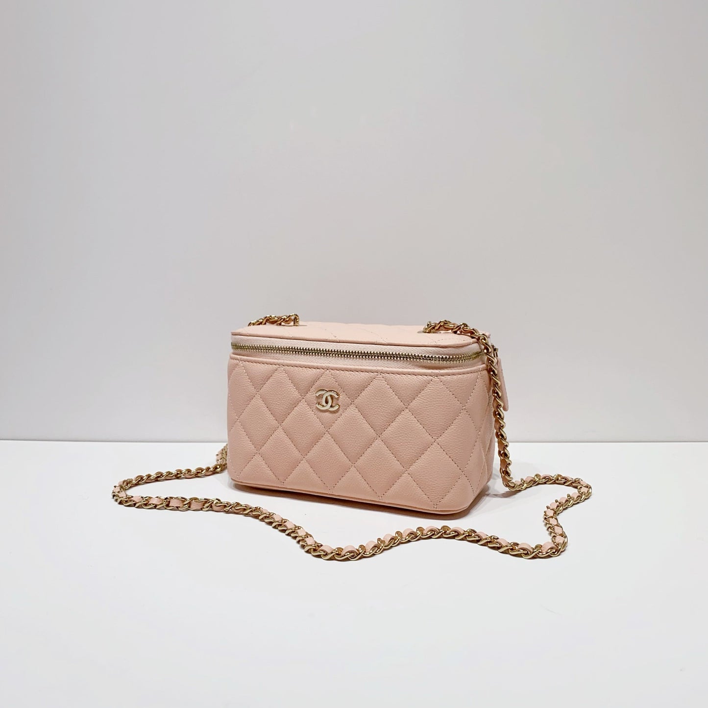No.4123-Chanel Timeless Classic Vanity With Chain (Brand New / 全新貨品)