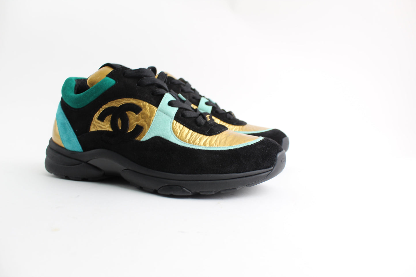 CHANEL CROSS TRAINER SNEAKERS