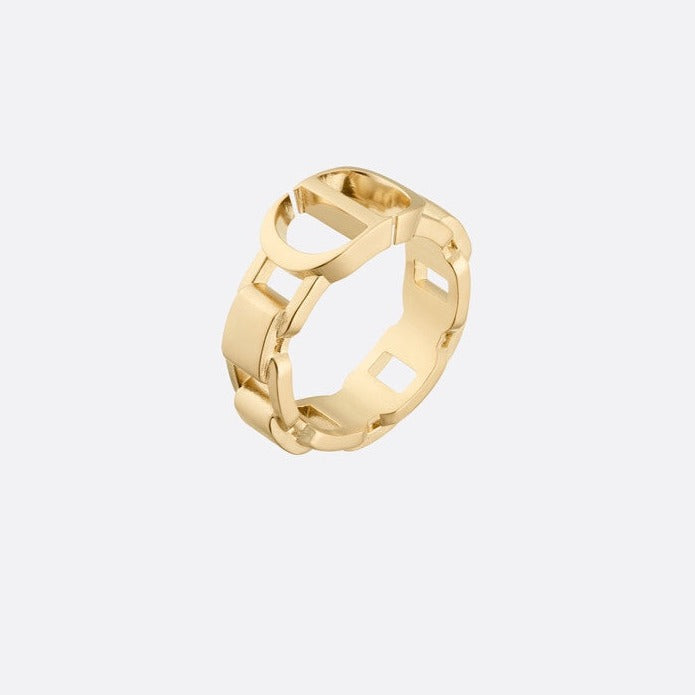 Luxury Dior30 MONTAIGNE RING GOLD