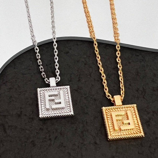 Luxury FendiFF PENDANT NECKLACE