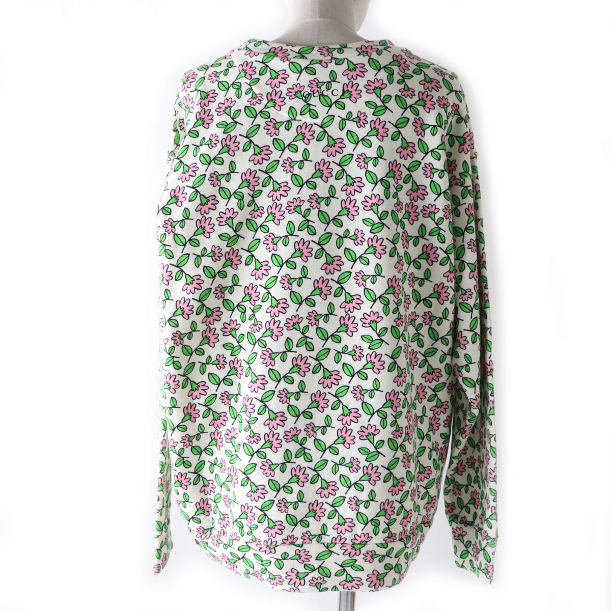 Luxury Gucci Trending 2025 Doraemon Floral Sweatshirt White M