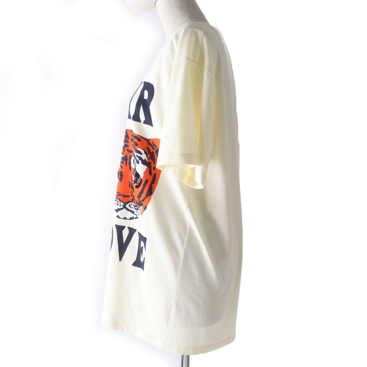 Luxury Gucci Trending 2025 Tiger Print Sequined Cotton T-Shirt M