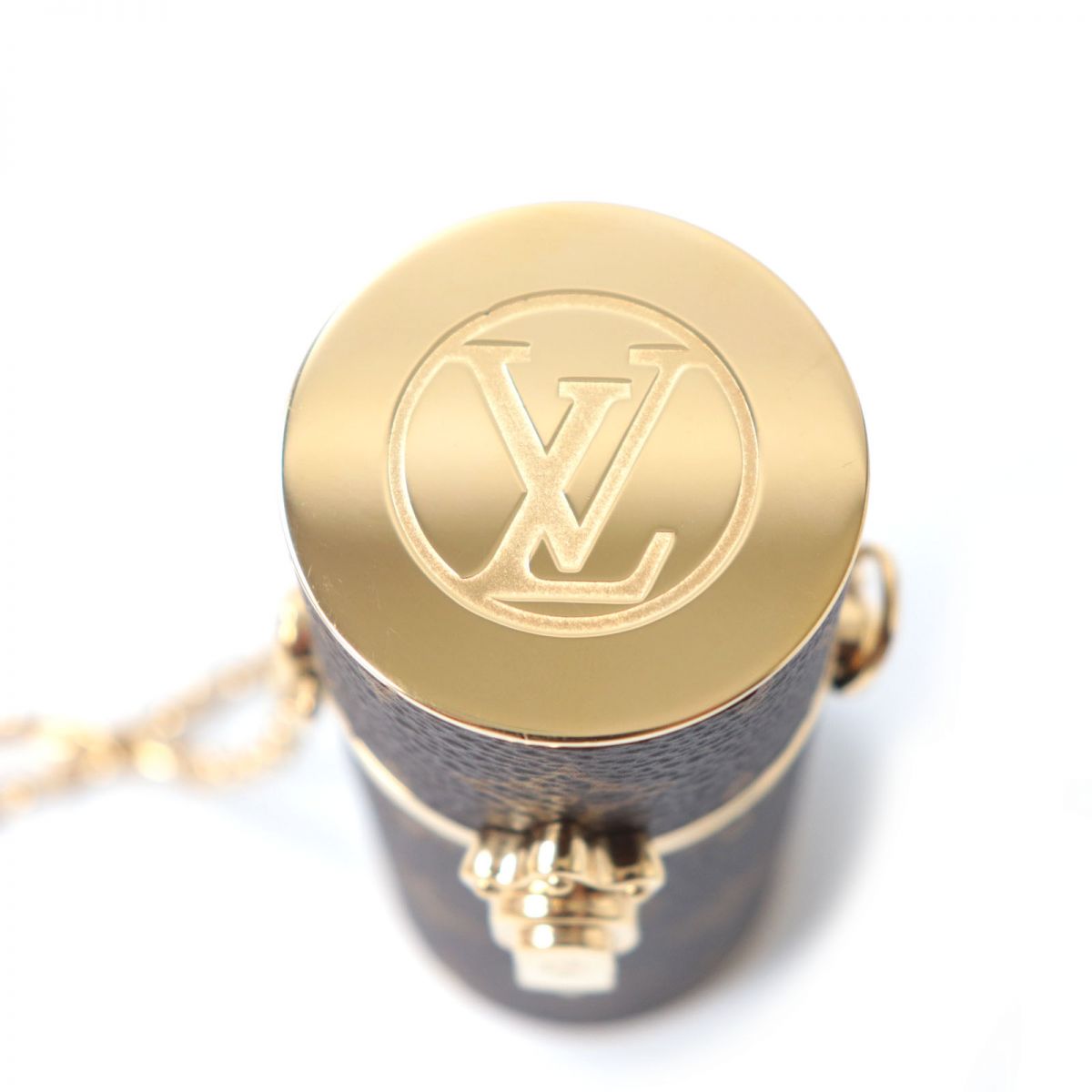 Louis Vuitton Monogram Lipstick Case Necklace