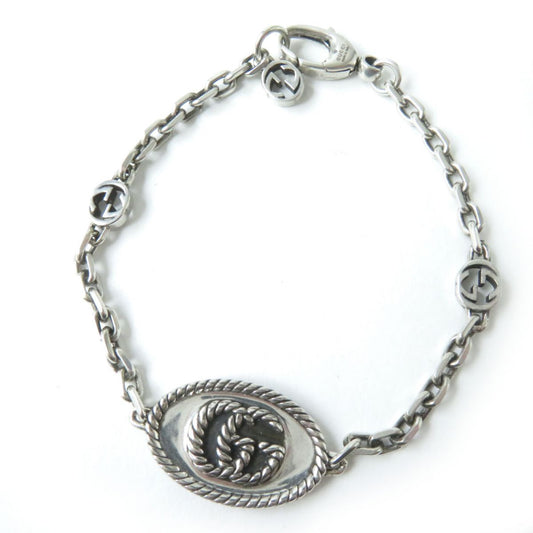 Luxury Gucci Trending 2025 Double G Ag925 Bracelet Silver