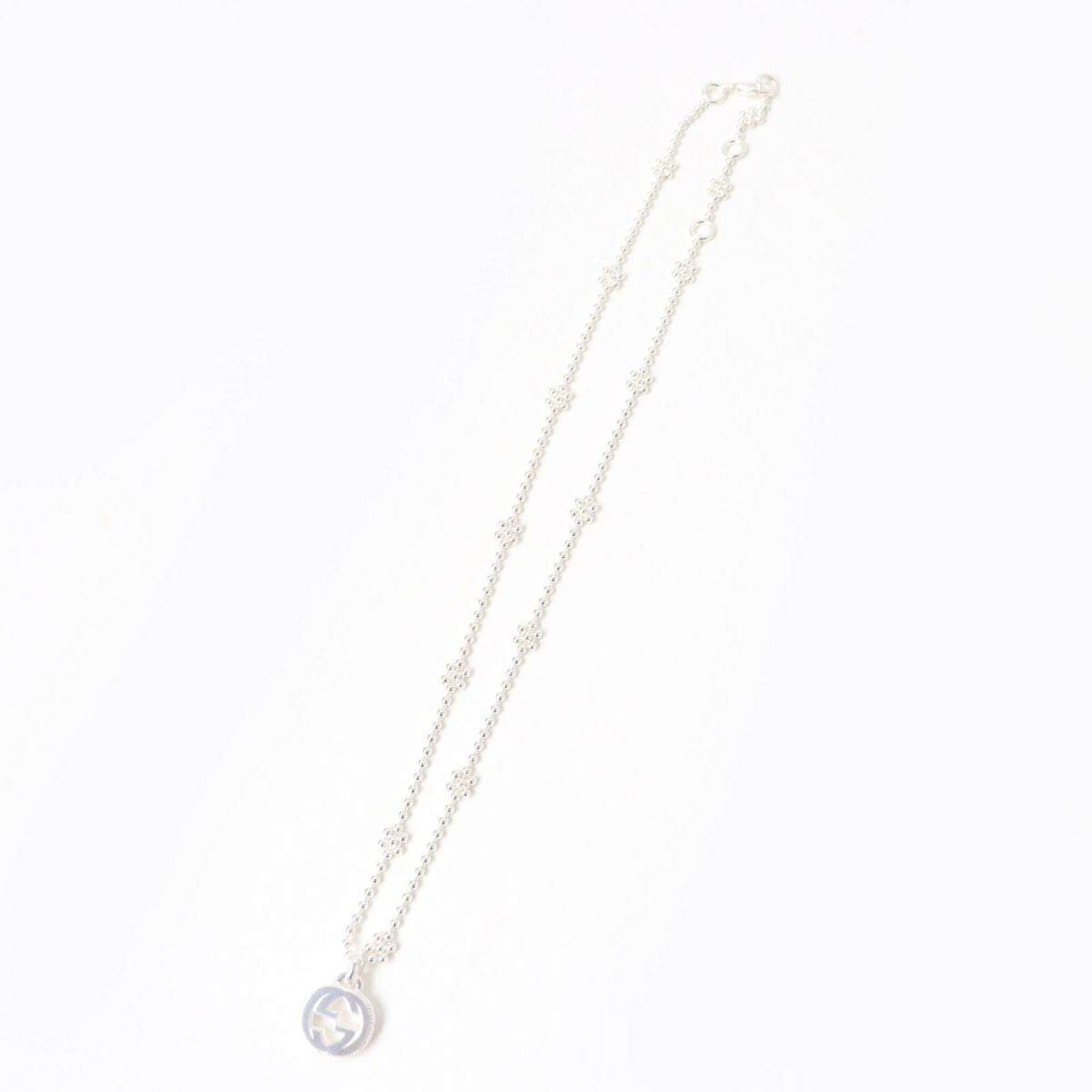 Luxury Gucci Trending 2025 Interlocking G Silver Necklace 479221