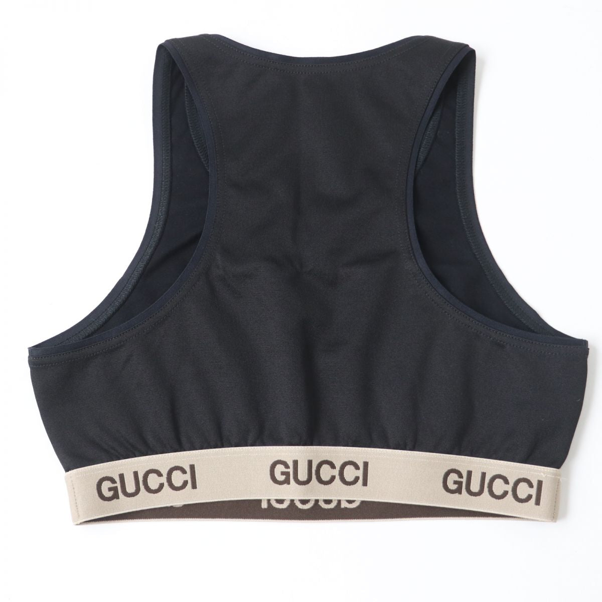 Luxury Gucci Trending 2025 672401 Logo Tank Top Black XS